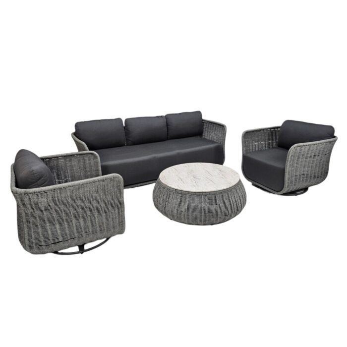 Sundown 4pc Lounge Patio Set Side Sundown 4pc Lounge Patio Set Side