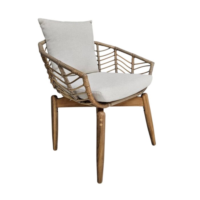 Taureg Covered Patio Dining Set Chair Side Taureg Covered Patio Dining Set