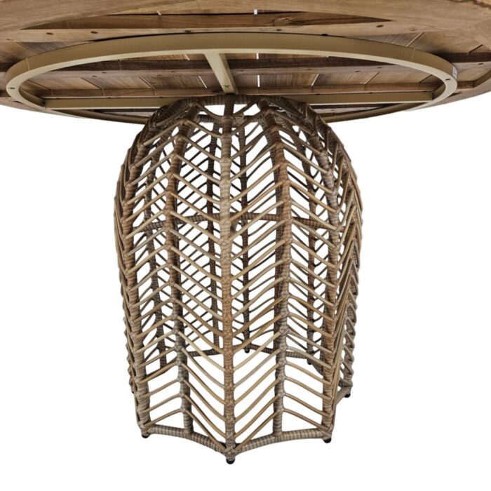 Taureg Covered Patio Dining Set Close Front Taureg Covered Patio Dining Set