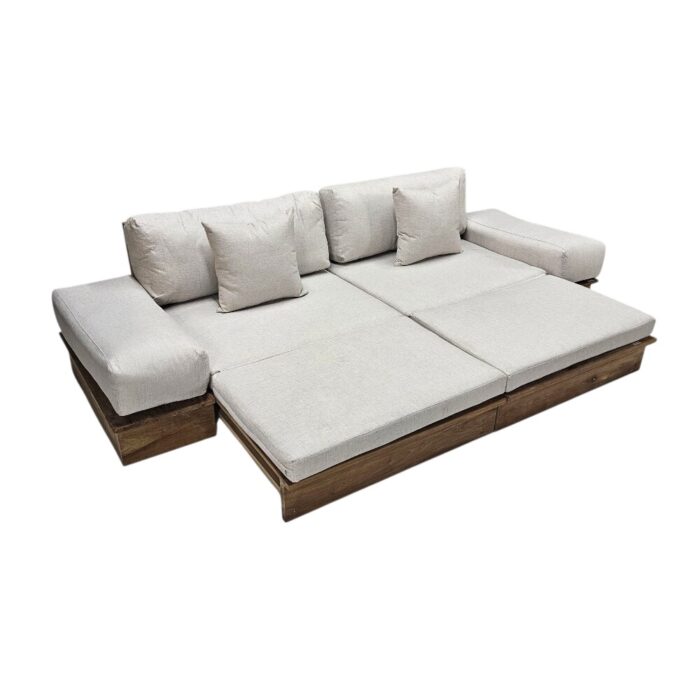 Beridon Daybed Teak AJJ1000 Side Beridon Daybed Teak AJJ1000 Side