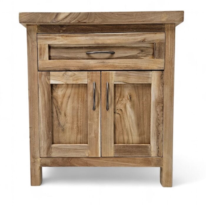 Brooks Bedside Pedestal Teak AJJ0005 Main Brooks Bedside Pedestal Teak AJJ0005 Main