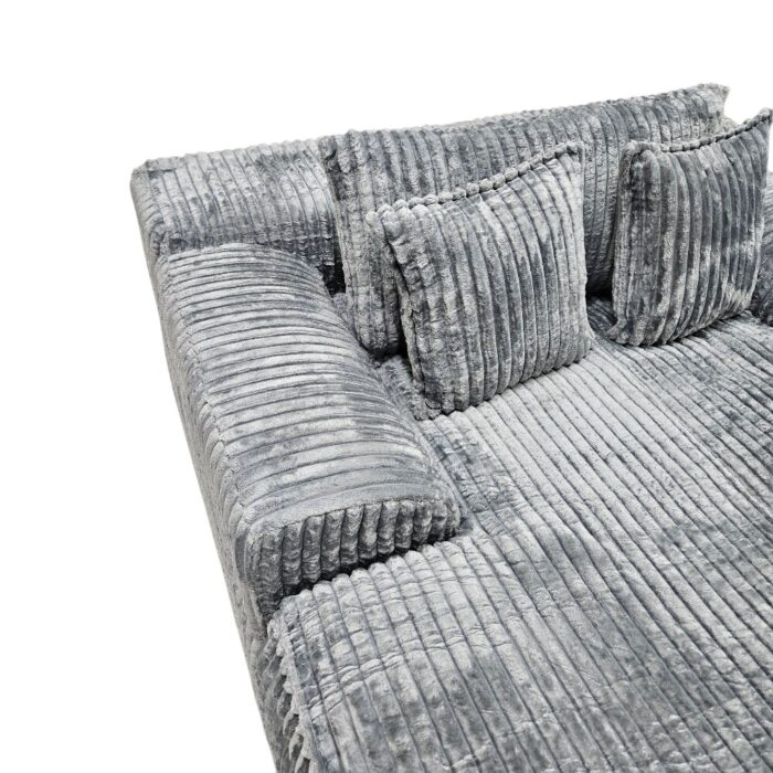 Cloud Linden Daybed Light Grey FMF1202 Close Up Side Cloud Linden Daybed Light Grey FMF1202 Close Up Side
