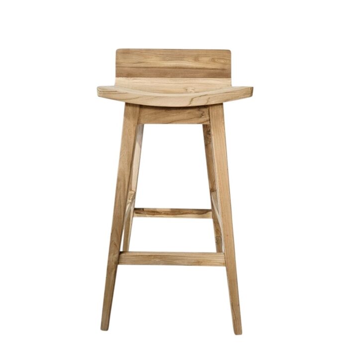 Cobi Teak Bar Chair JAM0001 Front