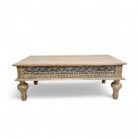 Lazuli Carved Coffee Table