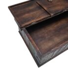 Coffee Table Storage Trunk KMF25274 Open