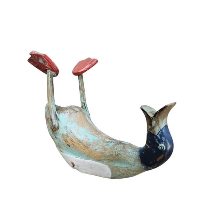 Drinking Laying Wooden Duck Wine Bottle Holder WET2505 Drinking Laying Wooden Duck Wine Bottle Holder WET2505