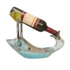 Wooden Drinking Duck Wine Bottle Holder