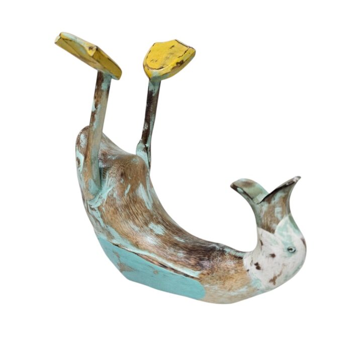 Duck Holding Bottle Wine Holder WET2507 Side No Bottle Duck Holding Bottle Wine Holder WET2507 Side No Bottle