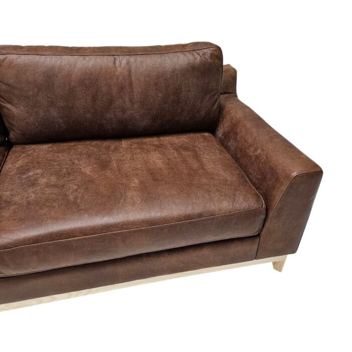 Freya Leather Couch FCL3701LA Close