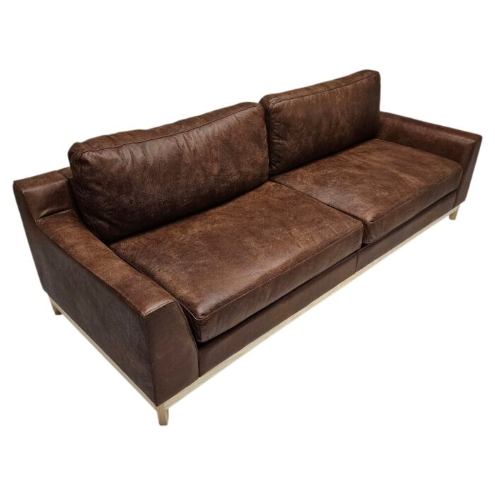 Freya Leather Couch FCL3701LA Side