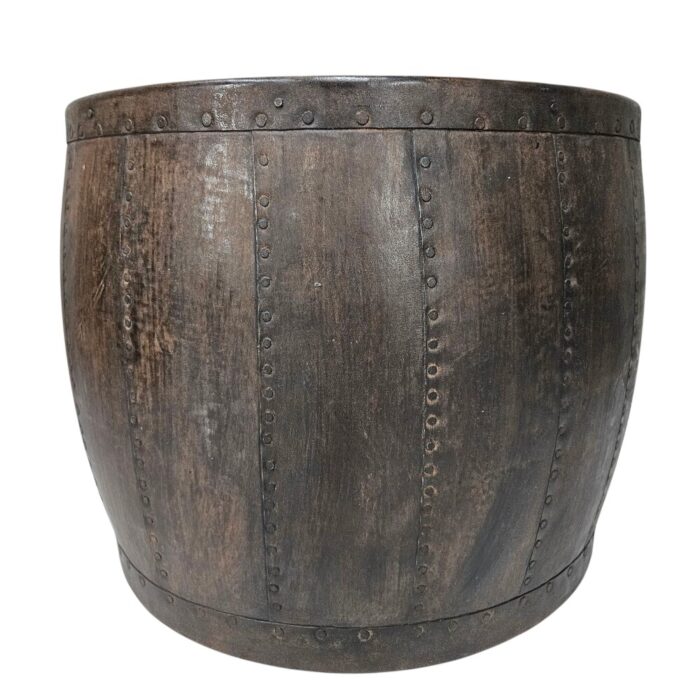 Iron Drum Side Table KMF25037 Front