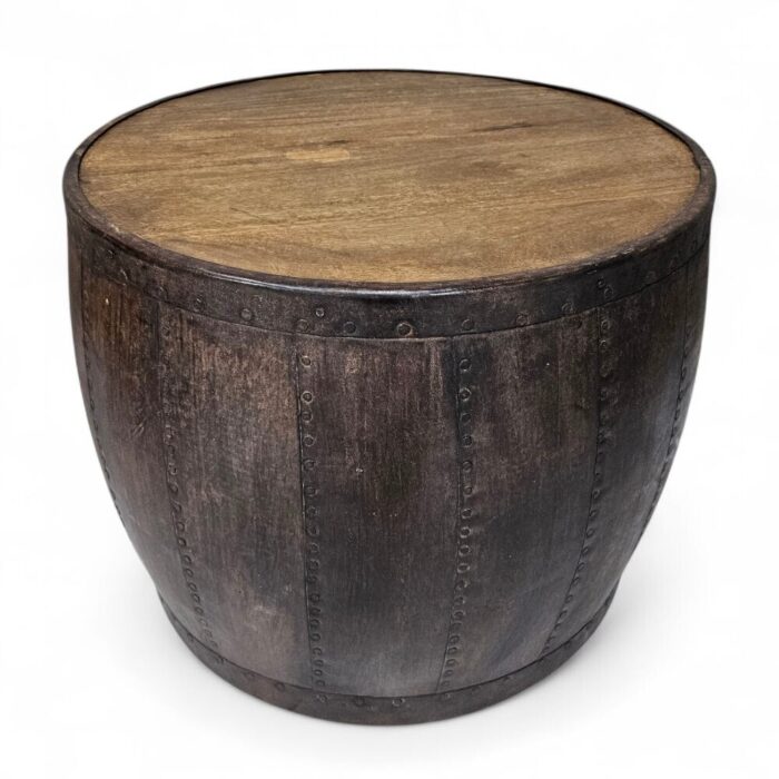 Iron Drum Side Table KMF25037 Main
