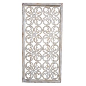 Carved Panel Jantung Headboard