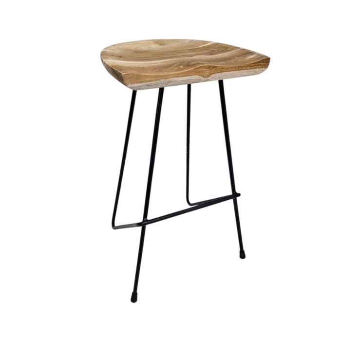 Kano Bar Stool Teak PUT5072 Side Kano Bar Stool Teak PUT5072 Side