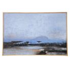 Misty Mountain Acrylic Painting
