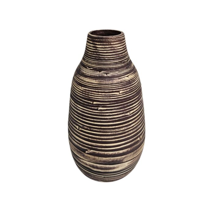 Nyla Organic Vase Brown KMH4312 Nyla Organic Vase Brown KMH4312