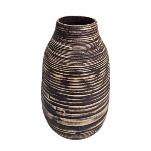 Nyla Organic Vase Brown KMH4312B