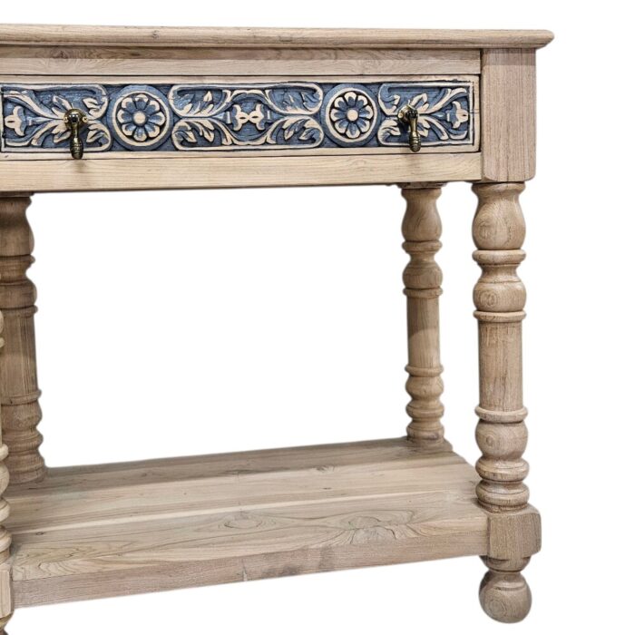 Onyx Console Carved KMF15362 Close Up Onyx Console Carved KMF15362 Close Up