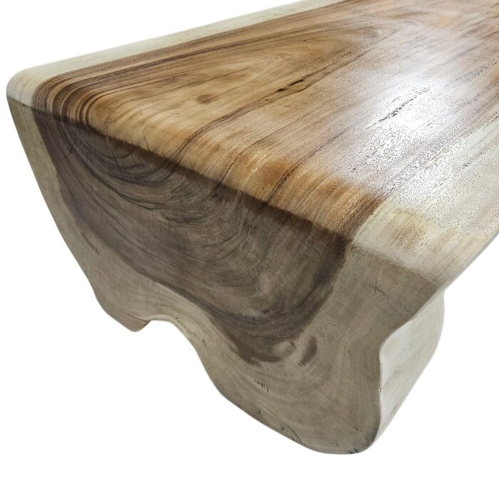 Suar Waterfall Coffee Table WAF0010 Close Up Front Suar Waterfall Coffee Table WAF0010 Close Up Front