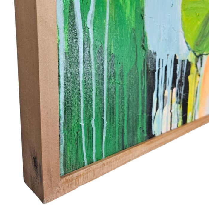 Tropical Garden Acrylic Painting KRE3506 Bottom Tropical Garden Acrylic Painting KRE3506 Bottom