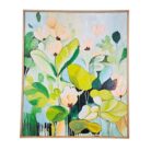 Tropical Garden Acrylic Painting