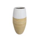 Two-tone modern vase