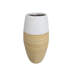 Two-tone modern vase