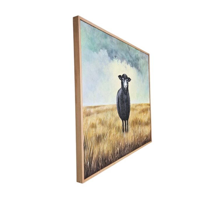Vintage Black Sheep Acylic Painting KRE3501 Vintage Black Sheep Acylic Painting KRE3501