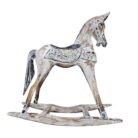 Wooden rocking horse