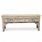Aziza Carved Console Table
