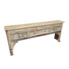 Aziza Carved Console Table