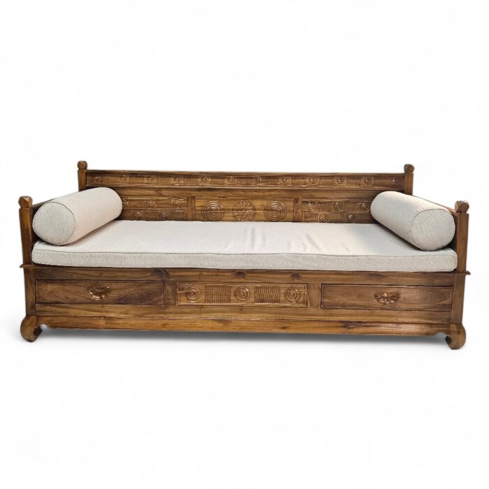 Bumi Teak Daybed PUT9701 Front Bumi Teak Daybed