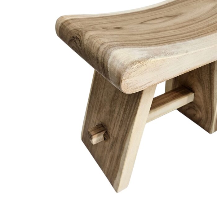 Ceylon Natural Stool KIZ0110 Close Up Ceylon Natural Stool KIZ0110 Close Up