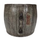 Drum Iron Side Table