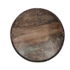 Drum Iron Side Table