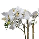 Faux White Orchid In Pot TRA0127 Close