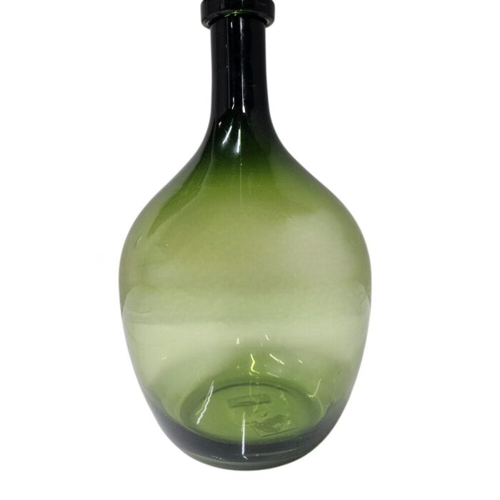 Green Bottle Vase TRA1542 Bottom Green Bottle Vase TRA1542 Bottom
