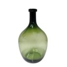Green Glass Vase