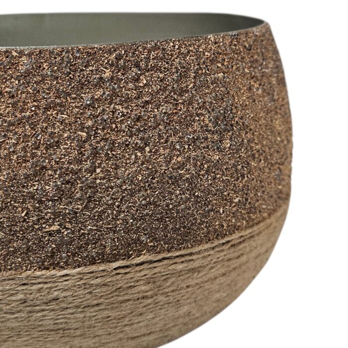 Metal Rope Pot 11cm KMH4318A Close