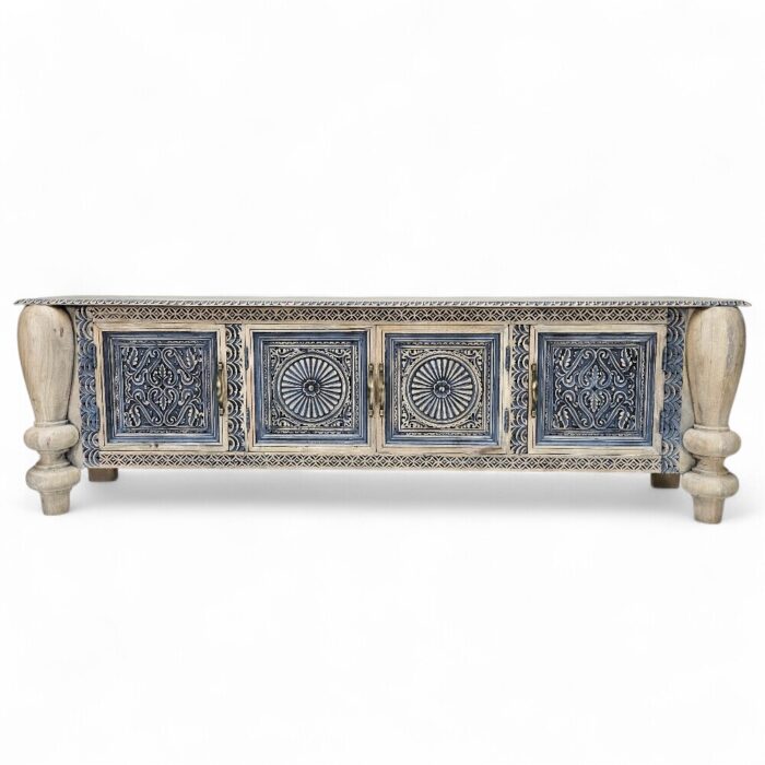 Onyx Carved Sideboard KMF19338A Front Onyx Carved Sideboard