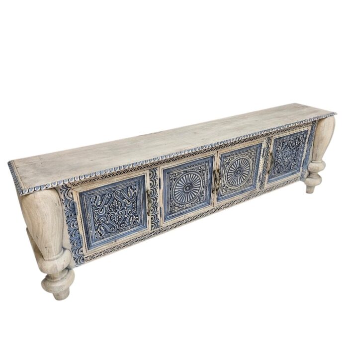 Onyx Carved Sideboard KMF19338A Side Onyx Carved Sideboard