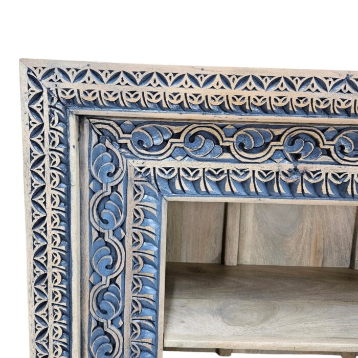 Onyx Open Sideboard KMF19335 Close Up Front Onyx Open Sideboard
