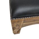 Polos Teak And Leather Bench