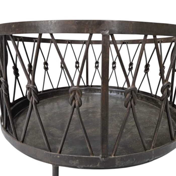 Iron Round Basket