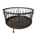 Iron Round Basket