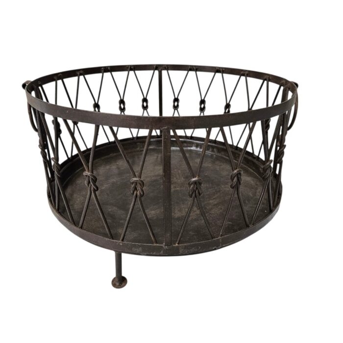 Iron Round Basket
