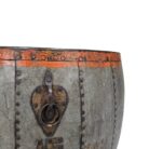 Side Table Iron Drum