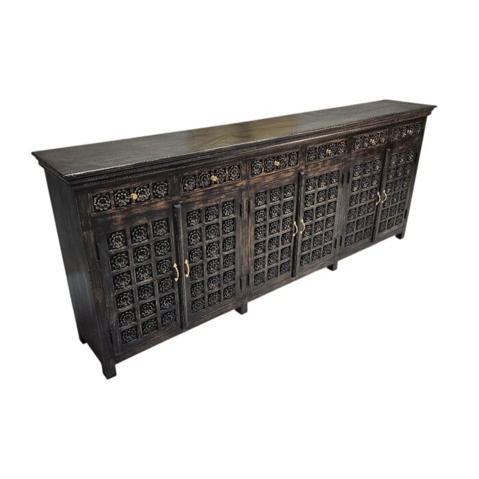 Brown Deco Sideboard KMF14369 Side View