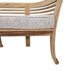 teak bench for dining room