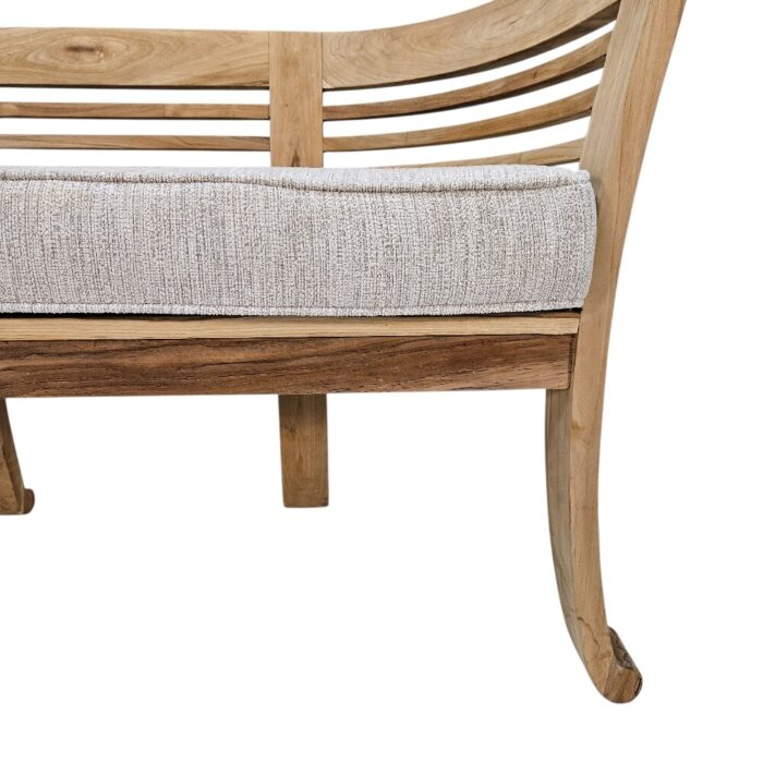 teak bench for dining room